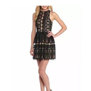 Trixxi | Dresses | Trixxi High Neck Lace Dress | Poshmark